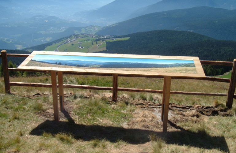 Blick Richtung Süden - Dolomiten - Brixen - Spinges